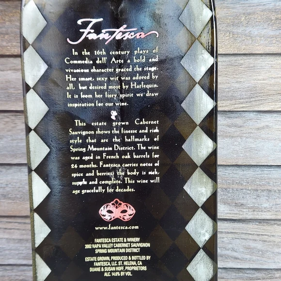 Fantesca Melted Flattened Wine Bottle Charcuterie Board Snack Cheese Tray - Picture 9 of 11